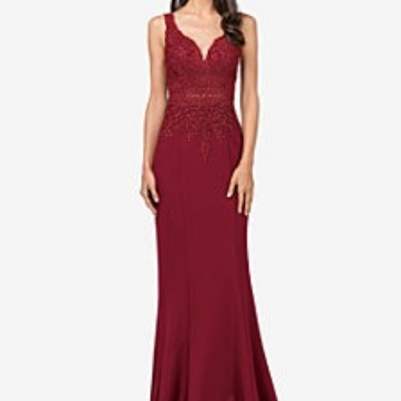 dancing queen burgundy dress